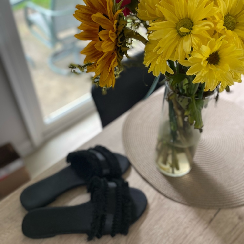 Brand New Black Sandals